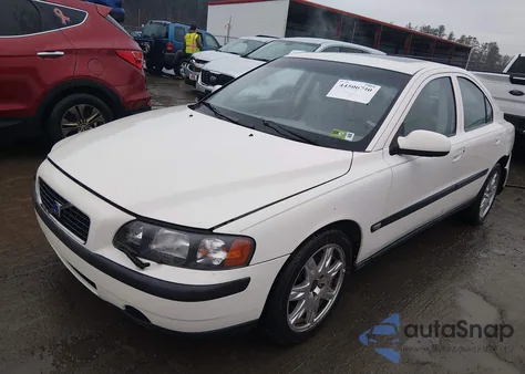 2002 Volvo S60 Awd из США, поврежденный, VIN YV1RH58D522192358